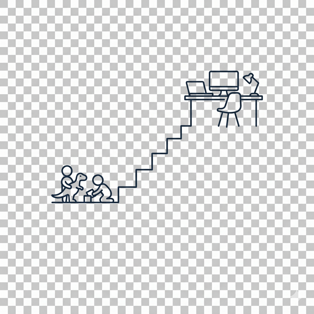 The Commute is Just the Stairs